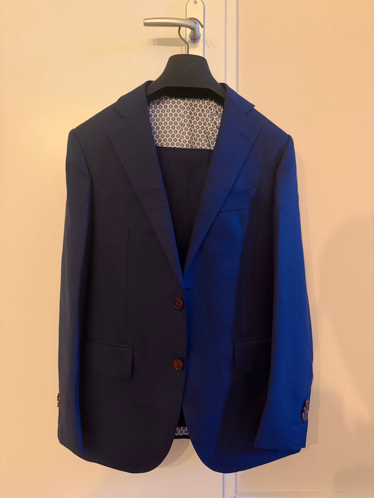 Suitsupply Maatpak - Donkerblauw - Zo goed als nieuw, Ophalen, Zo goed als nieuw, Overige maten, Blauw