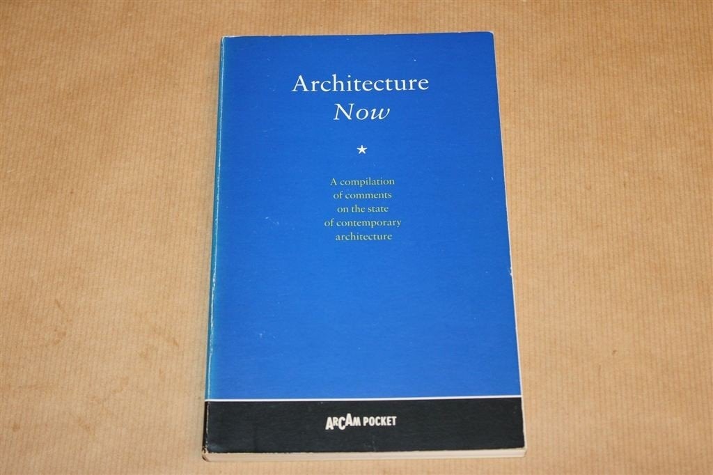 Architecture Now — ARCAM Pocket Architectuurgids Nr. 1, Ophalen of Verzenden, Gelezen, Architecten