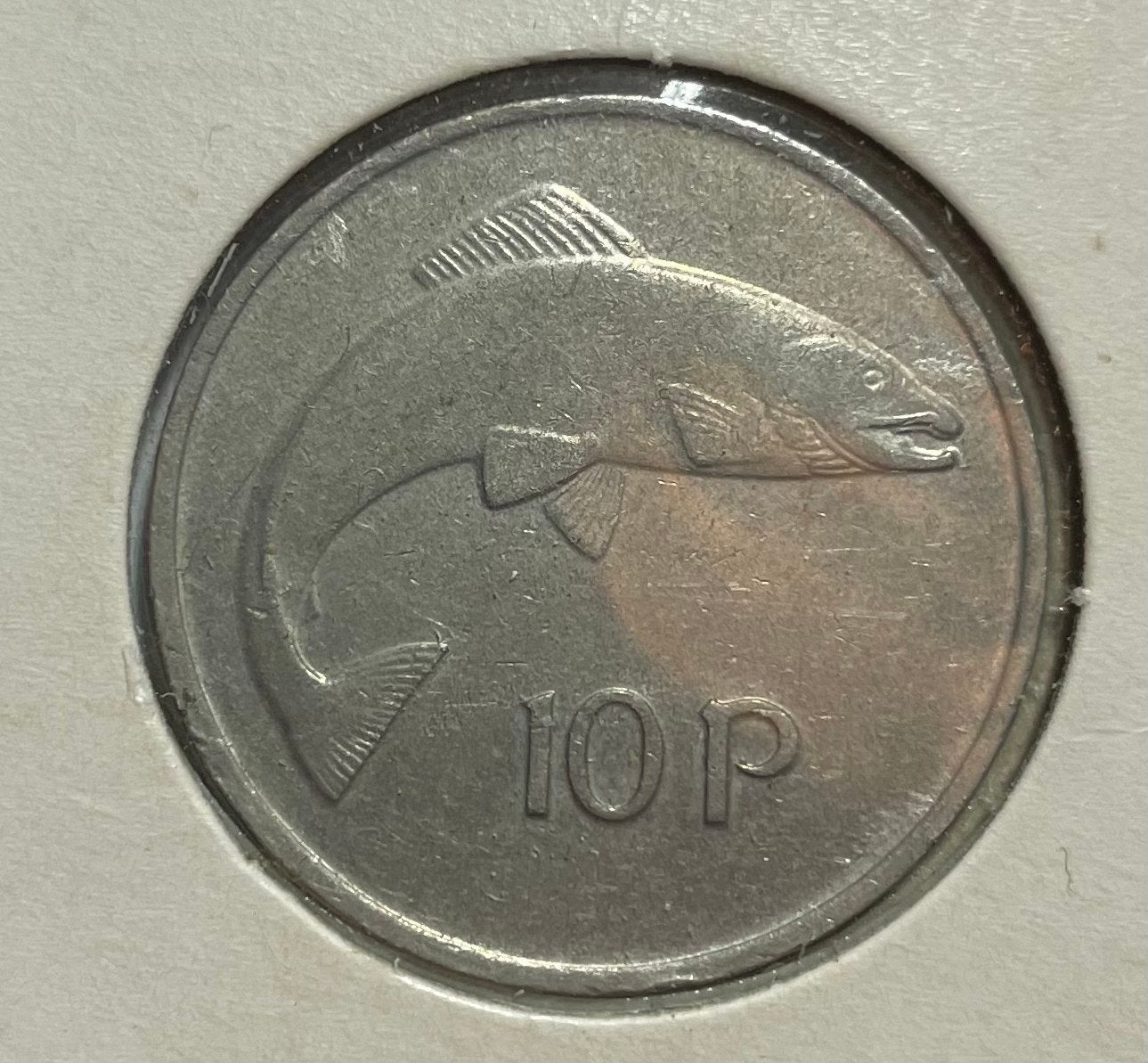 10 pence Ierland 1980, Ophalen of Verzenden