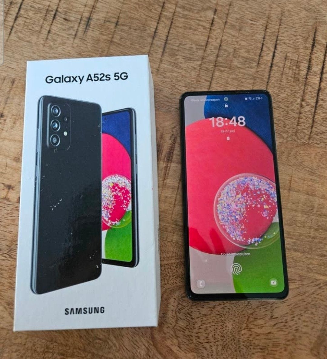 Samsung Galaxy A52s 5G, Overige modellen, Verzenden, Zwart, Touchscreen