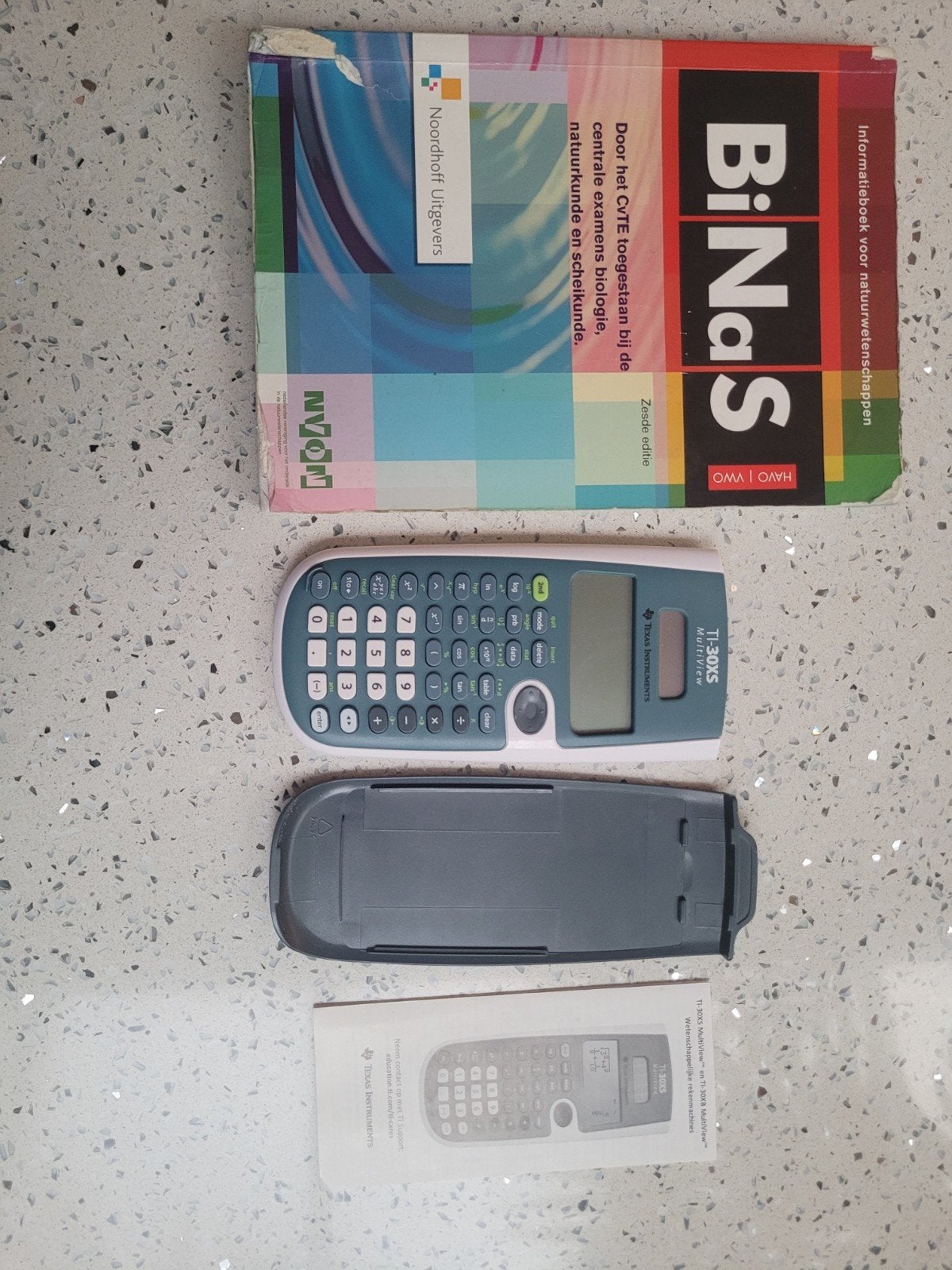 BiNaS HAVO/VWO 6e editie & Texas Instruments TI-30XS, Ophalen of Verzenden, Beta, Gelezen, Noordhoff Uitgevers