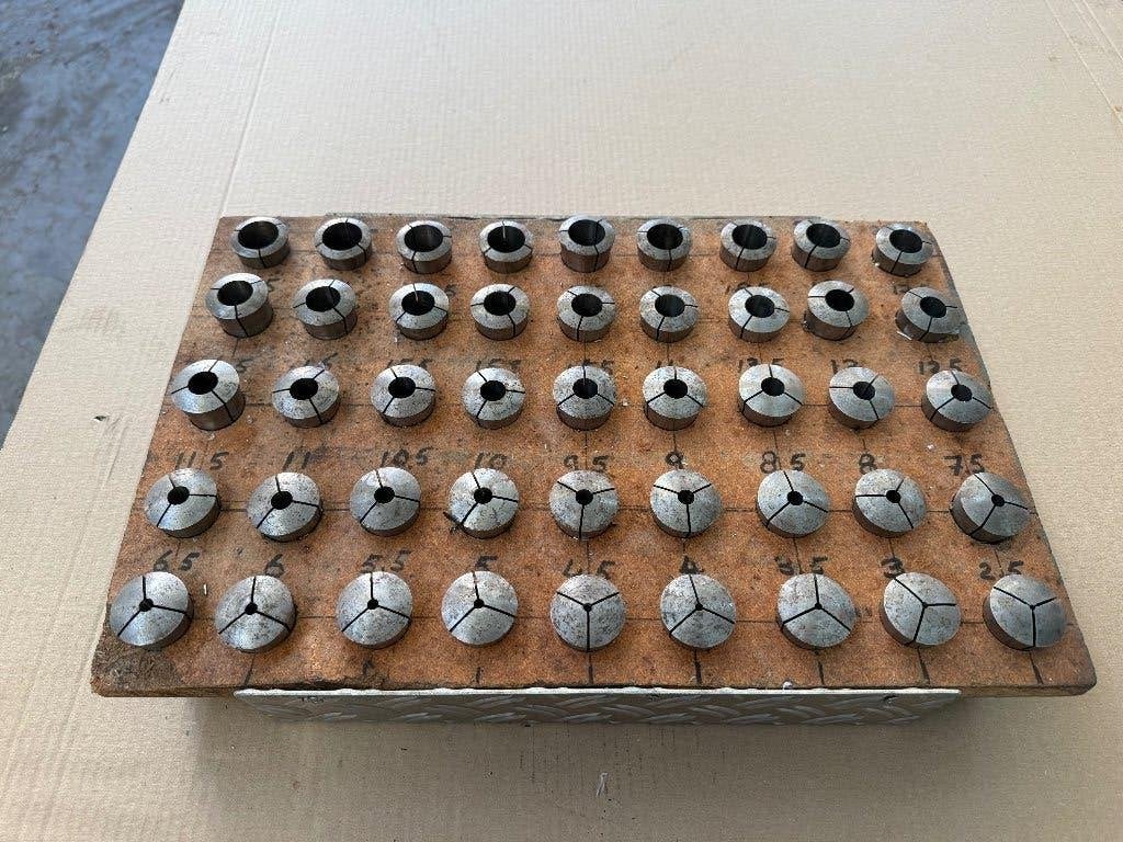 Spangtangen AI 45 stuks, Ophalen, Metaaldraaibank