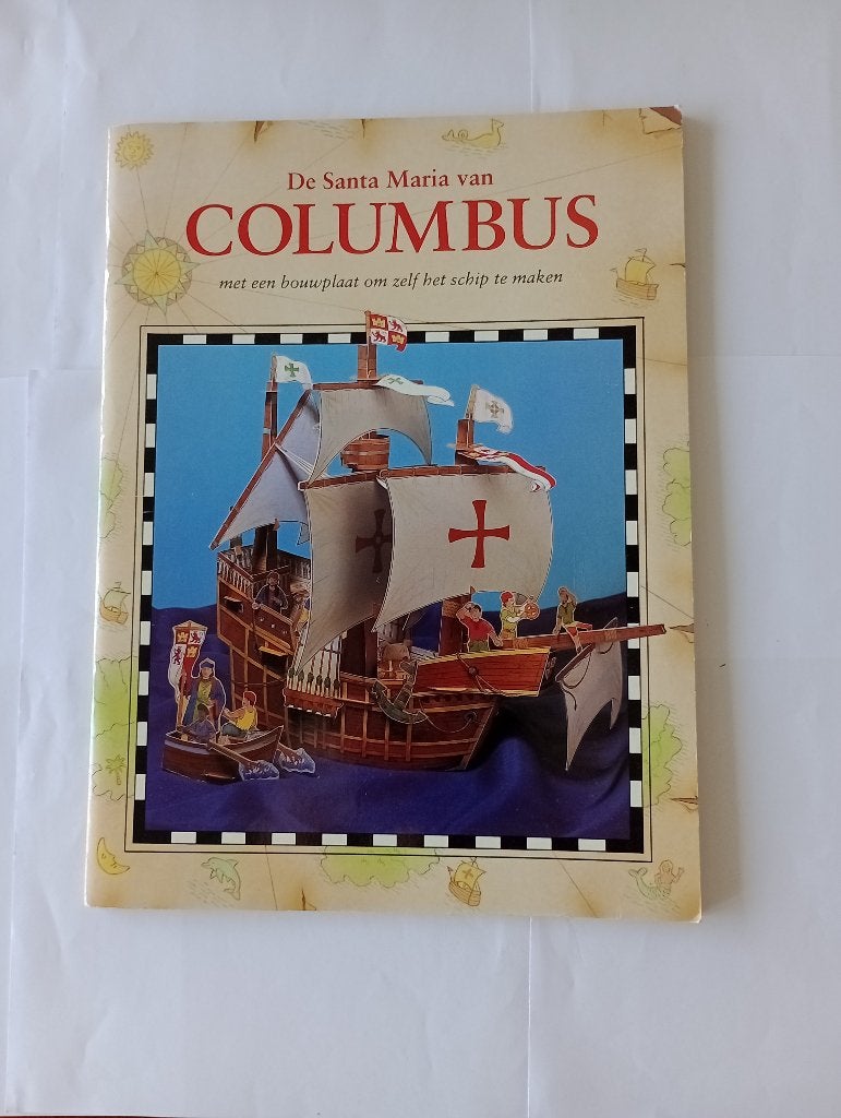 De Santa Maria van Columbus bouwplaat, Nieuw, Ophalen of Verzenden, Icob, Overige onderwerpen