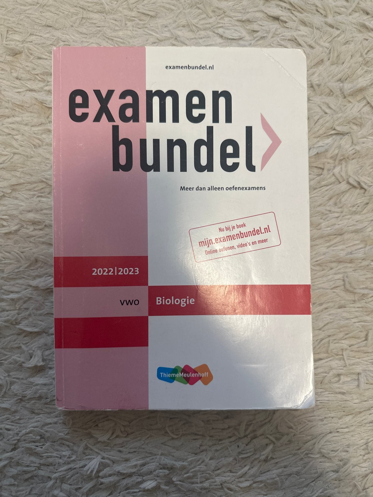 Examenbundel VWO Biologie 2022/2023, Boeken, Ophalen of Verzenden, Beta, Gelezen