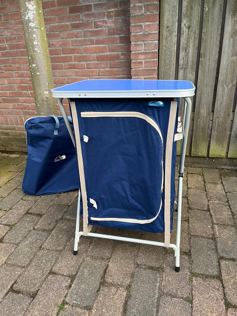 Camping buitenkast, Ophalen, Zo goed als nieuw
