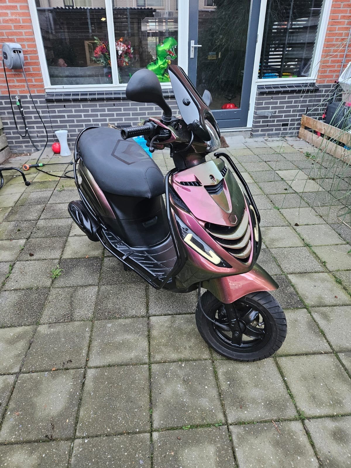 Piaggio Zip unieke kleur, Ophalen, Gebruikt, Zip, Benzine