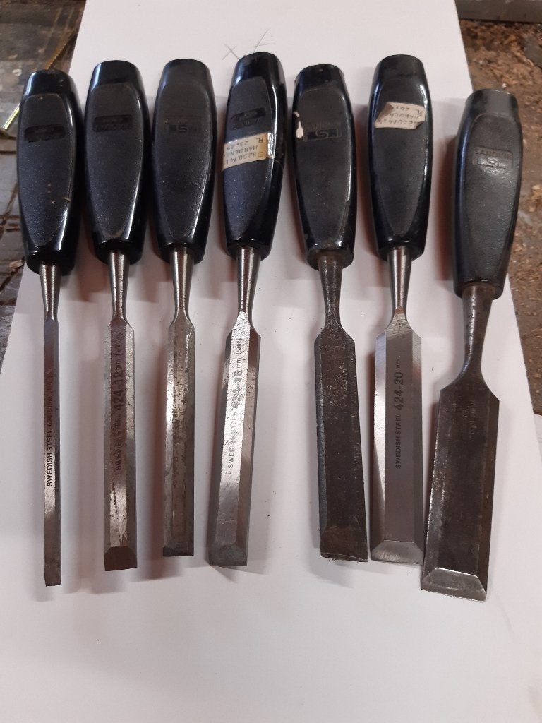 te koop steekbeitels, Ophalen, Zo goed als nieuw, Beitel, Overige merken