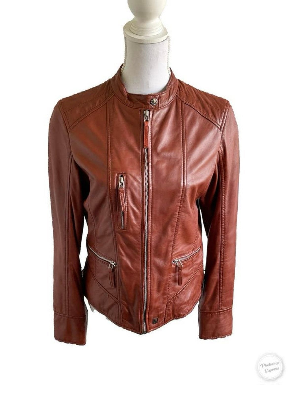 Mooi leren jasje van Oakwood 40, Kleding | Dames, Maat 38/40 (M), Zo goed als nieuw, Clara@oakwood.fr, Oakwood The leather company