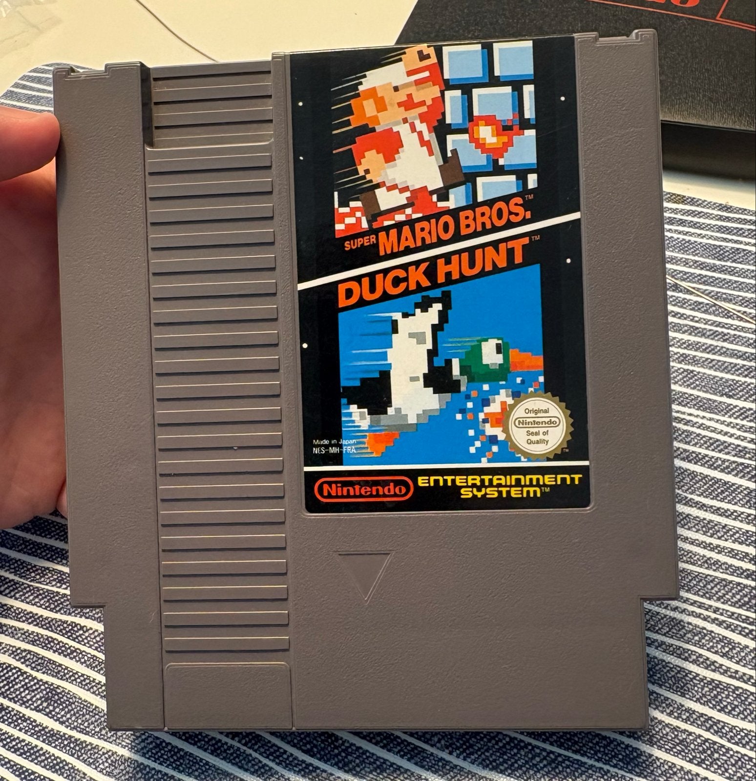 Super Mario Bros. / Duck Hunt NES Game Cartridge, Gebruikt, 2 spelers, Eén computer, Ophalen of Verzenden