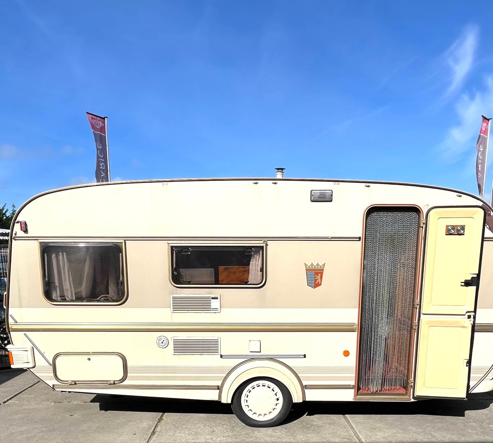 Caravan Tabbert Contesse 450 Bj 93, Caravans en Kamperen, Tabbert, Ringverwarming, Treinzit, Particulier