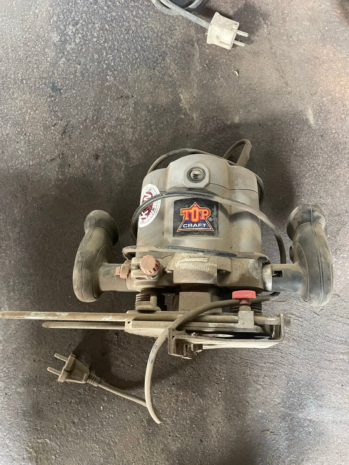 Top Craft TBF-1200N Bovenfrees - 1200W, Doe-het-zelf en Verbouw, Gereedschap | Freesmachines, Ophalen of Verzenden, Gebruikt, Elektrisch