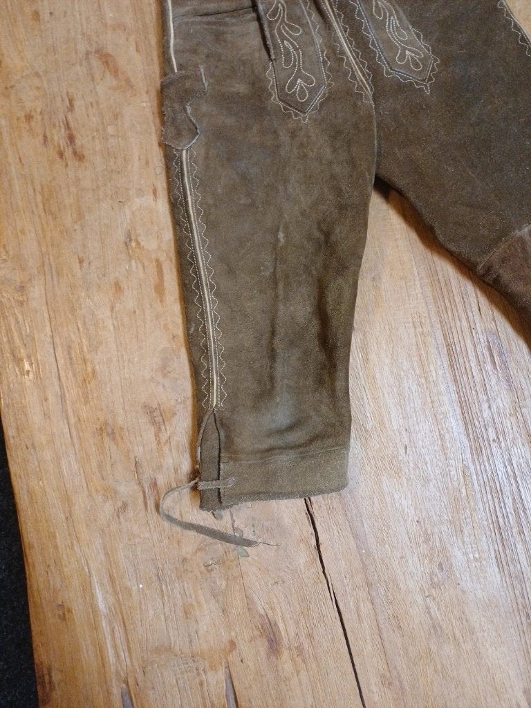 Kinderslederhosen, Gebruikt, Djt@dejuistetoon.eu, Ophalen of Verzenden, Mon Plaisir 19, Etten-Leur, Netherlands