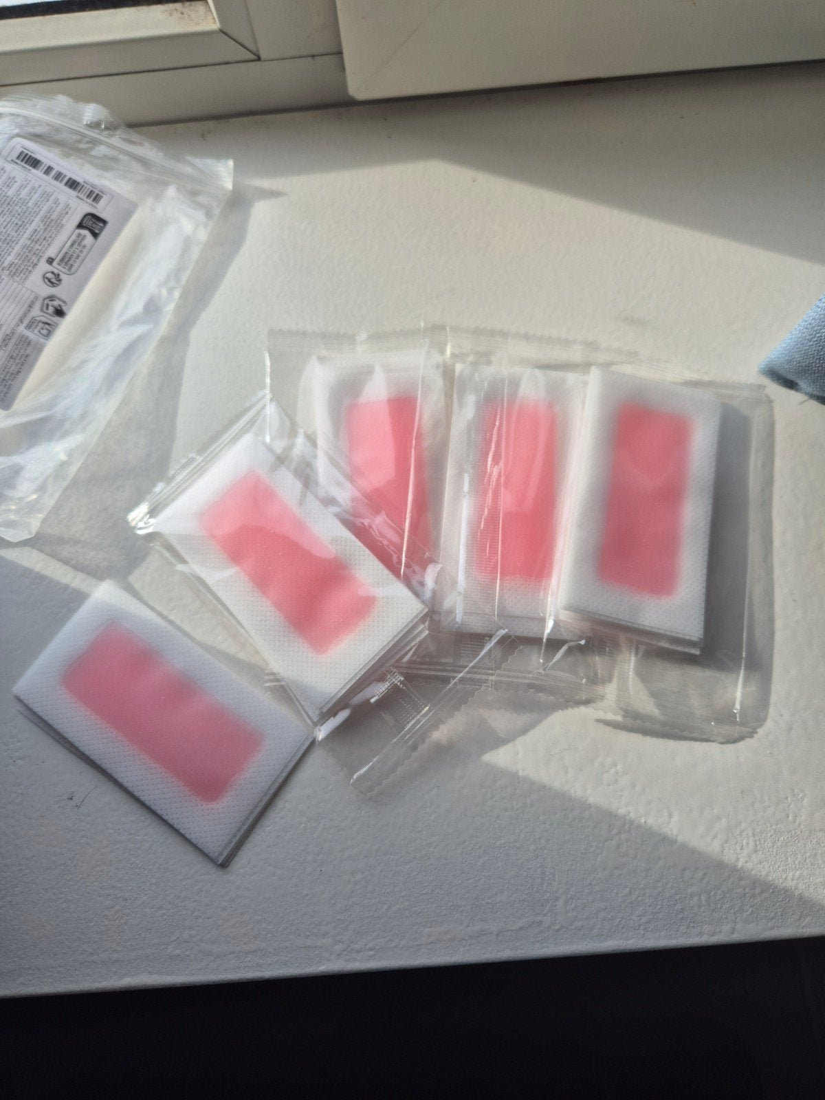 Ontharingsstrips met roze wax - Nieuw, Ophalen of Verzenden