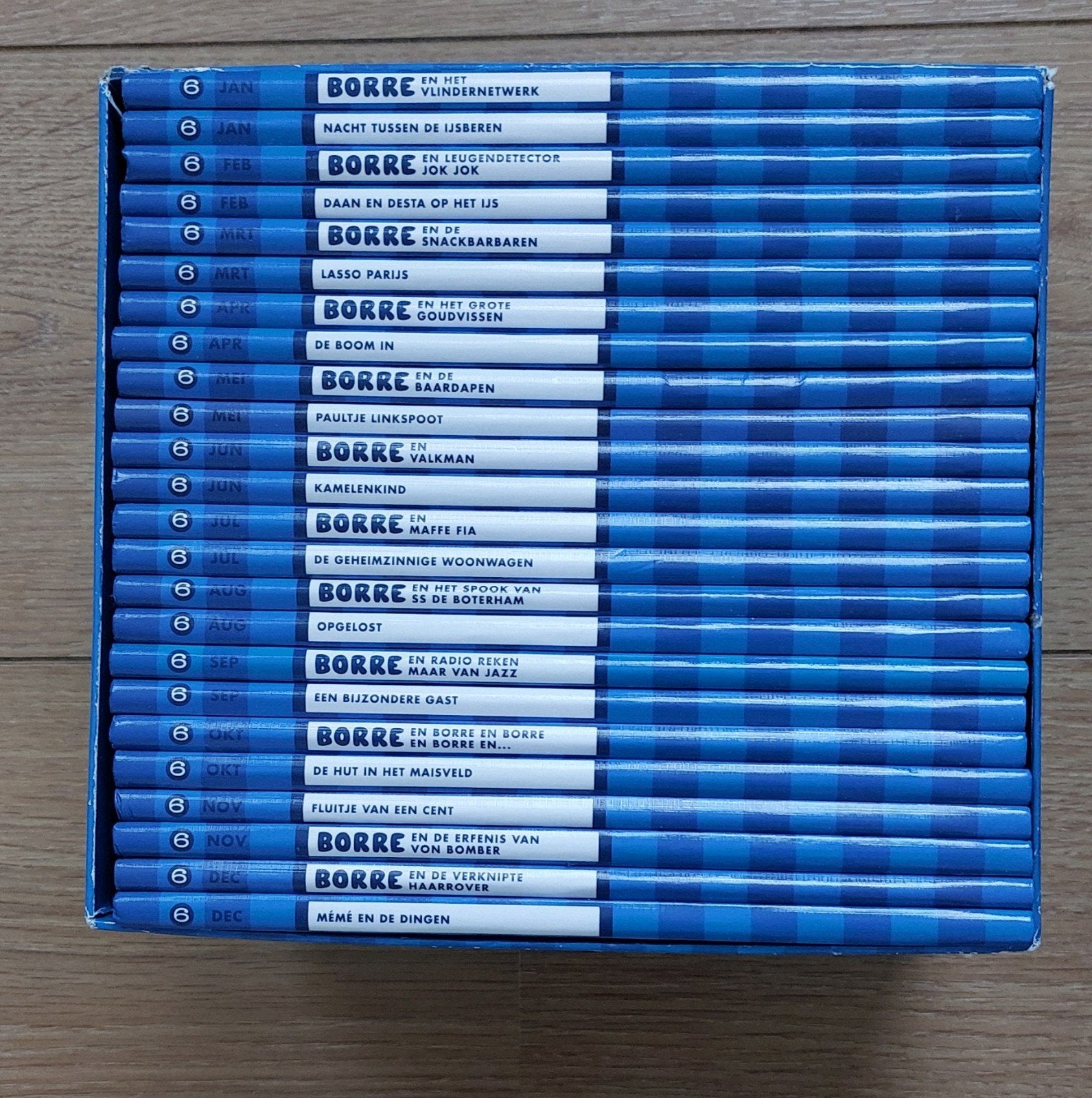 borre boekjes compleet groep 6, Ophalen of Verzenden, Zo goed als nieuw, Fictie algemeen