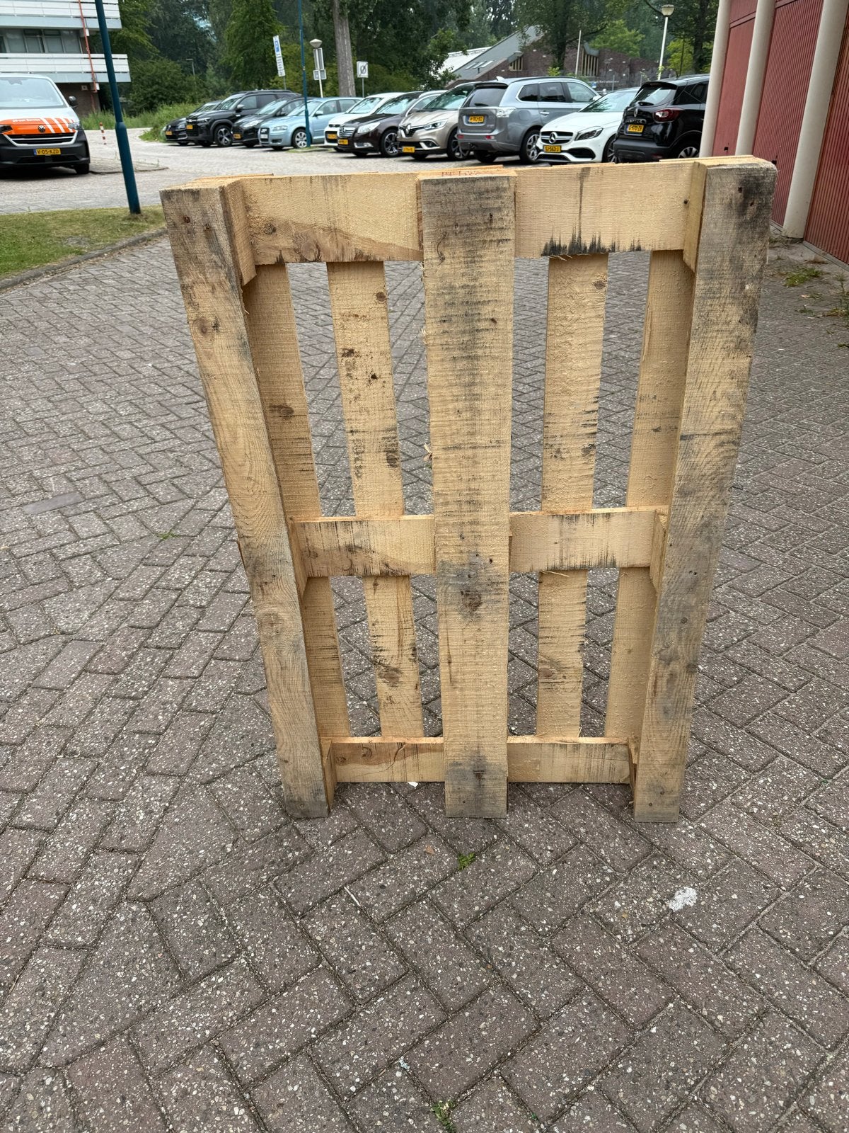 Zo goed als nieuwe EPAL Euro Pallet, Ophalen