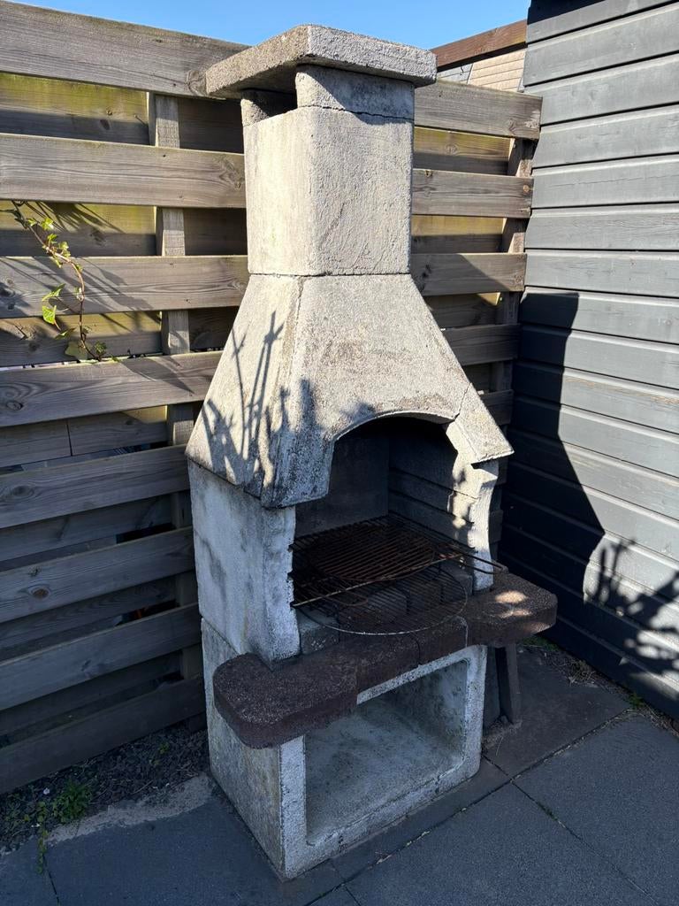 Stenen pizza oven, Ophalen, Gebruikt