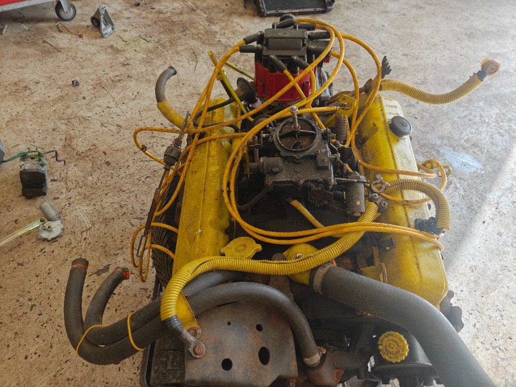 Chevrolet 307 v8 inclusief 3 traps automaat bak, Auto-onderdelen, Ophalen, Gebruikt, Chevrolet
