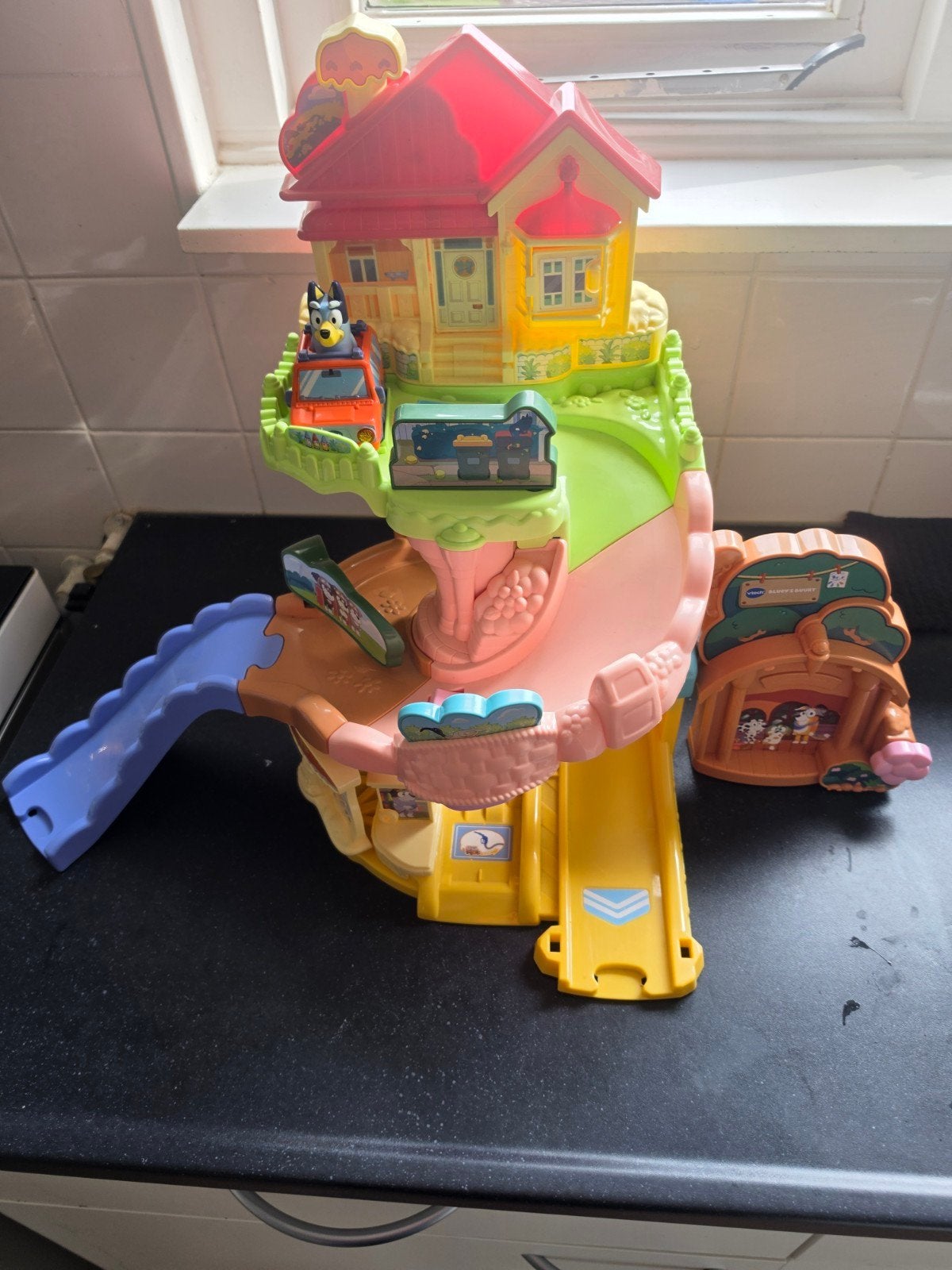 Bluey VTech Toet Toet Boomhuis Speelset, Ophalen of Verzenden, Gebruikt, Jongen of Meisje