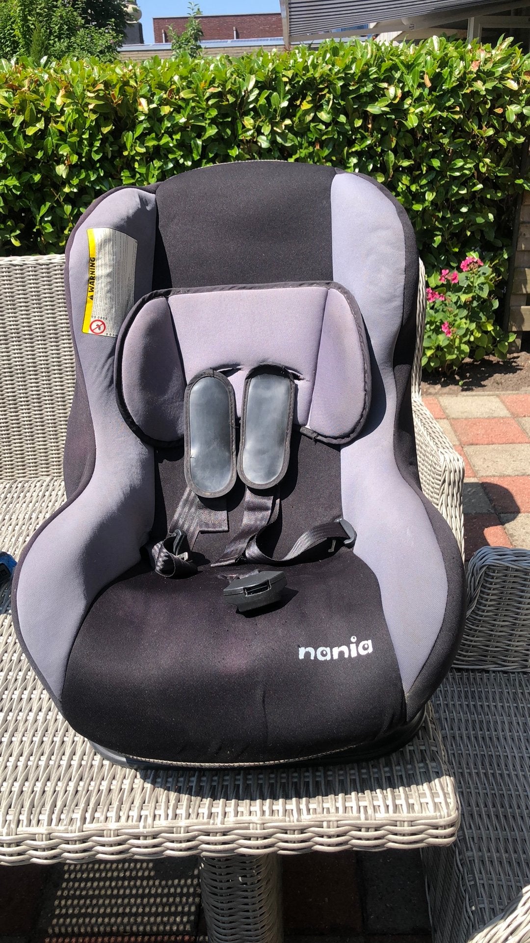 Te koop autostoeltje, Ophalen of Verzenden, Zo goed als nieuw, Isofix, 0 t/m 13 kg