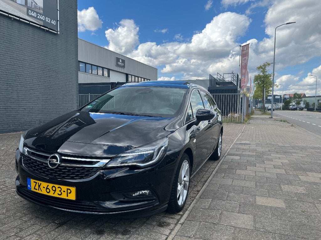 Opel Astra 1.0 Turbo 105pk Sport Tourer+ 2019, Auto's, Voorwielaandrijving, 1178 kg, Zwart, Origineel Nederlands