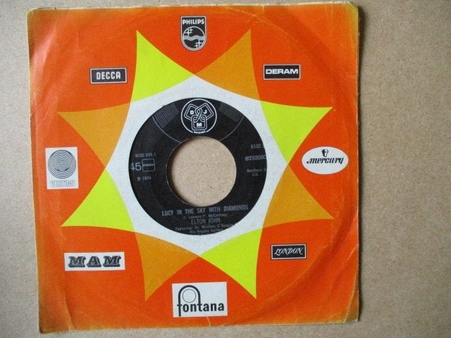 s2648 elton john - lucy in the sky with diamonds, Ophalen, Gebruikt, Overige genres