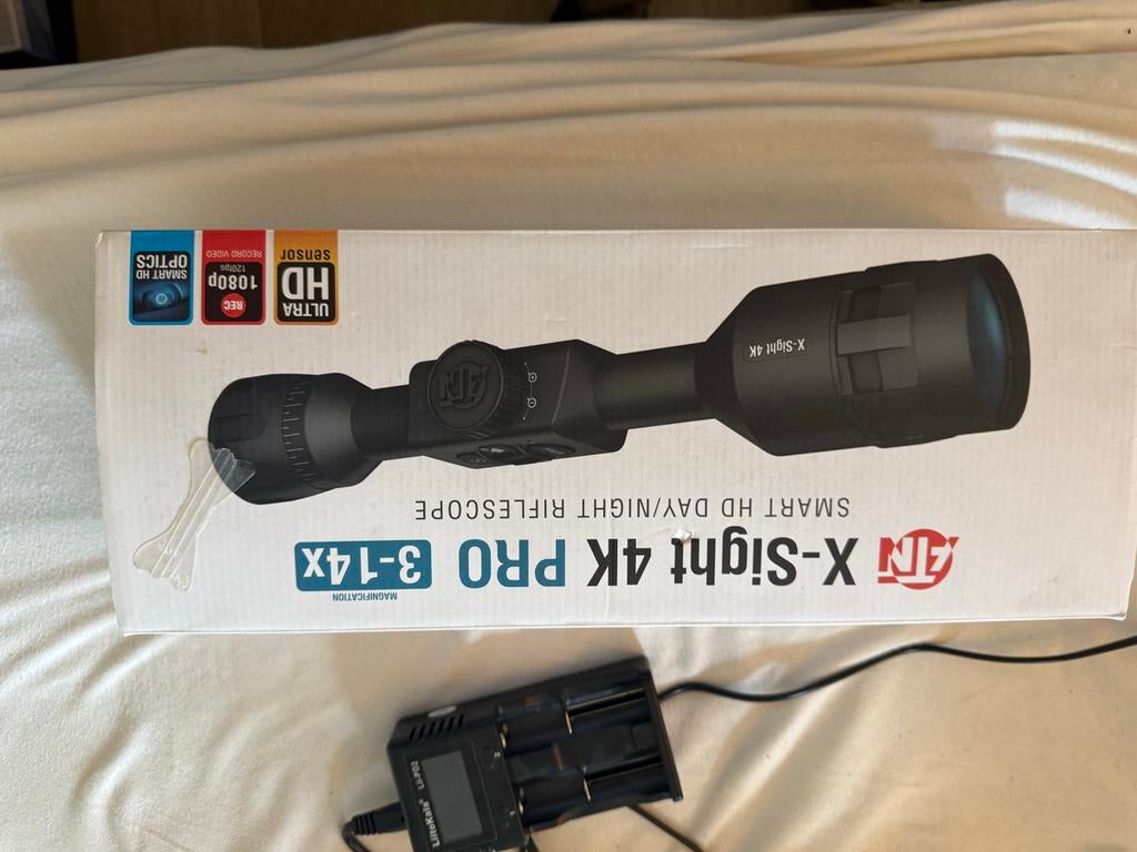 ATN X-Sight 4K Pro 3-14x richtkijker, Ophalen of Verzenden, Zo goed als nieuw