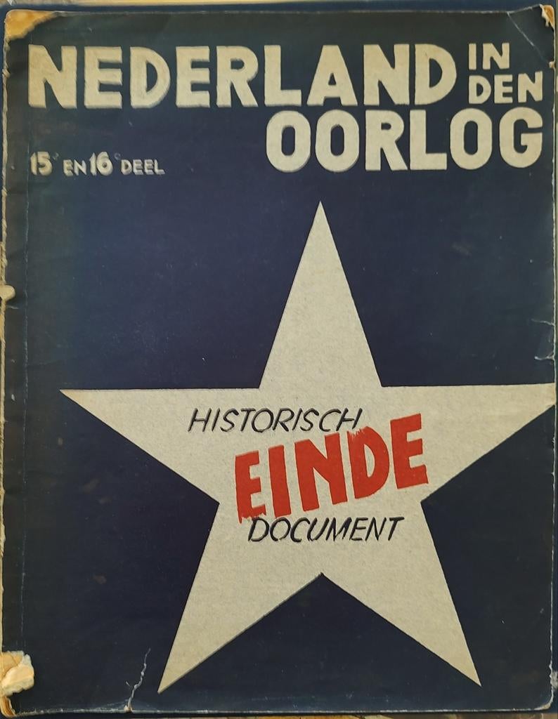 Nederland in den Oorlog - Historisch Einddocument, Boeken, Oorlog en Militair, Ophalen of Verzenden, Roos van Bergen, Algemeen