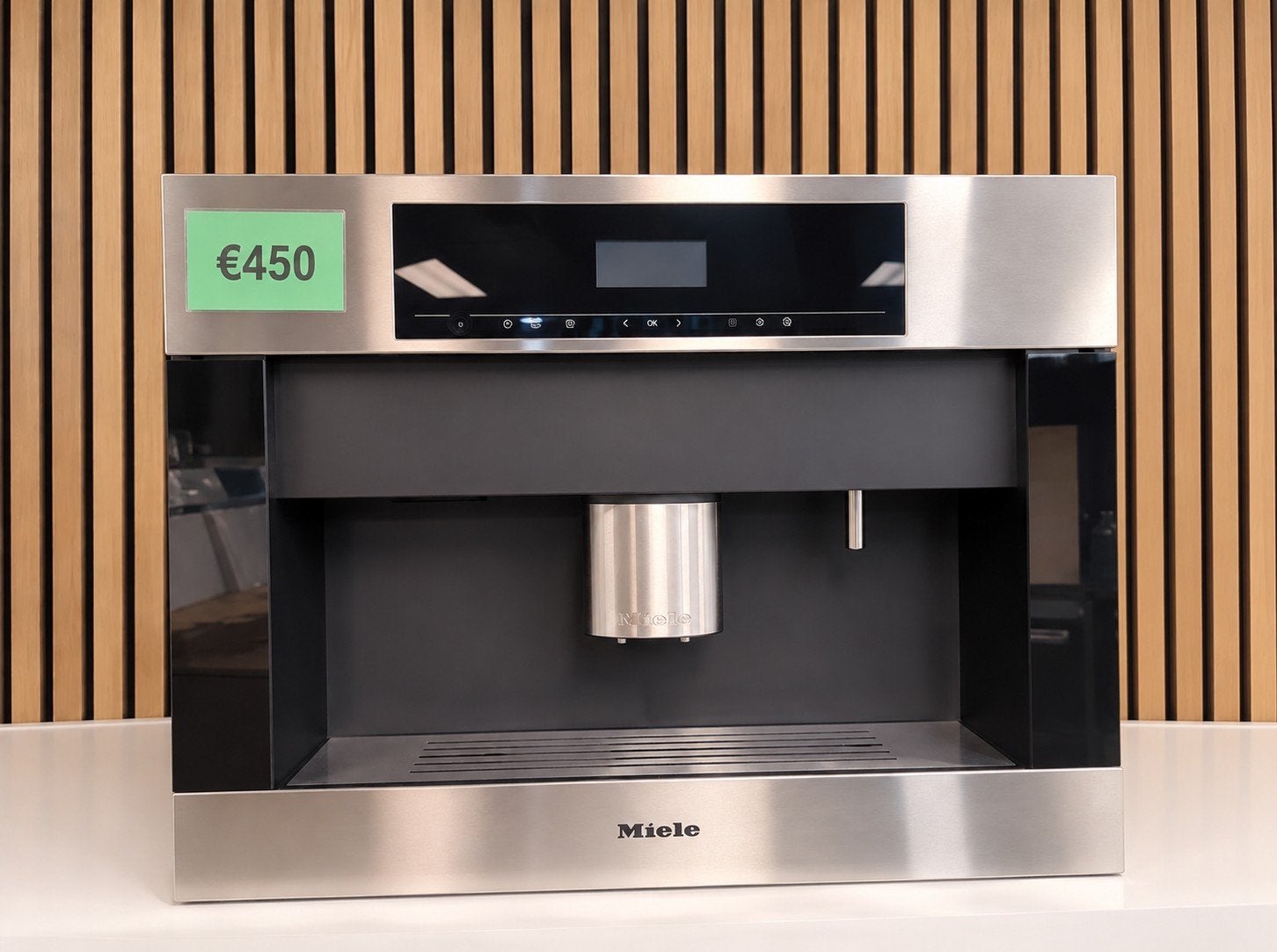 miele inbouw koffie machine 1 jaar garantie +bezorging, Witgoed en Apparatuur, Ophalen, Gemalen koffie, Koffiemachine, Zo goed als nieuw
