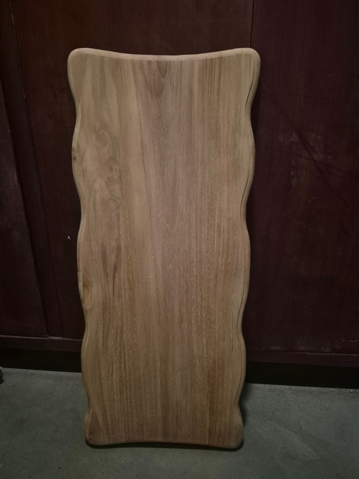 Teakhouten plank, gegolfd, glad afgewerkt, Ophalen of Verzenden, Nieuw