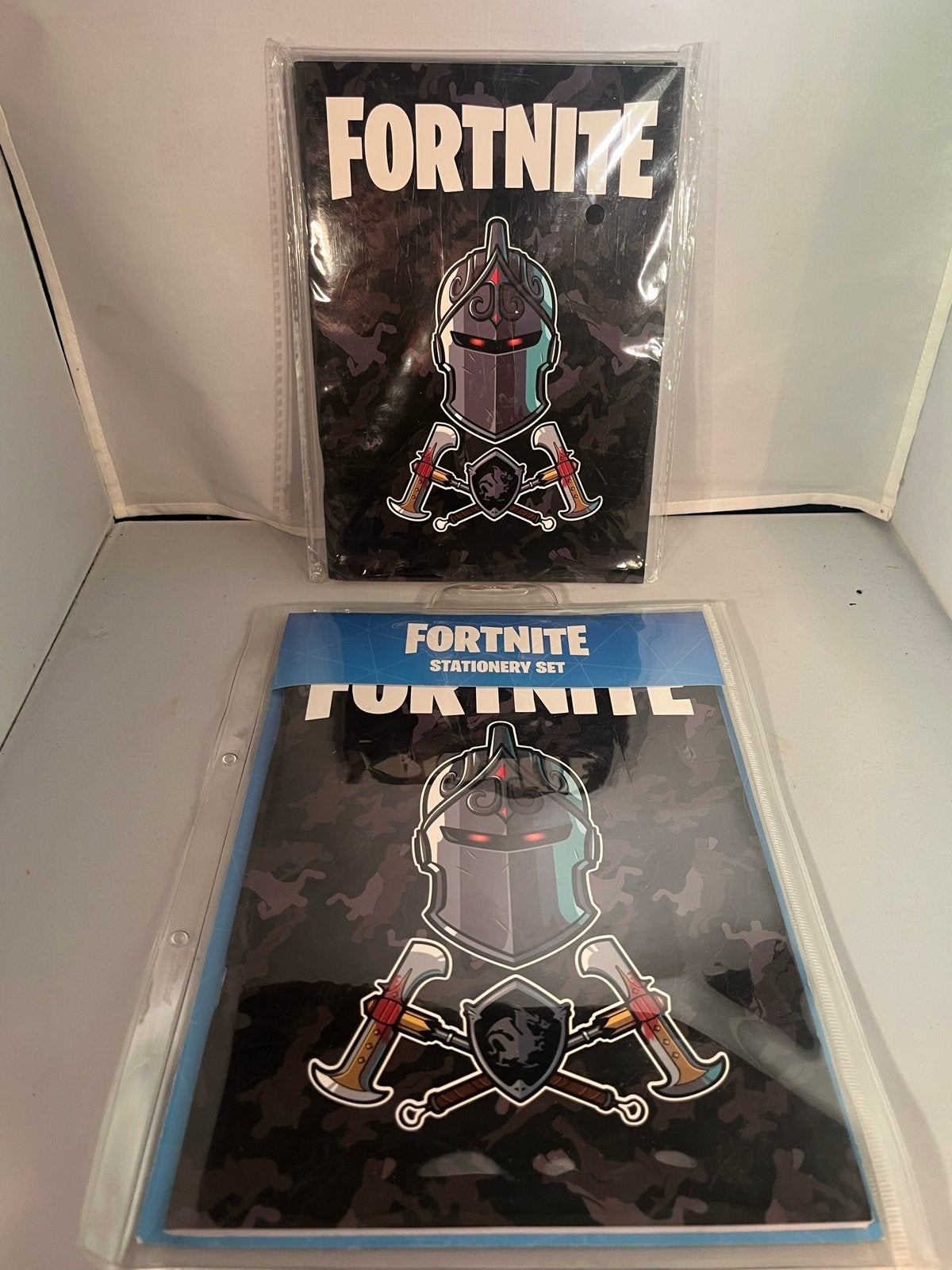 Fortnite-schrijfsets met de bekende 'Black Knight'-skin, Ophalen of Verzenden
