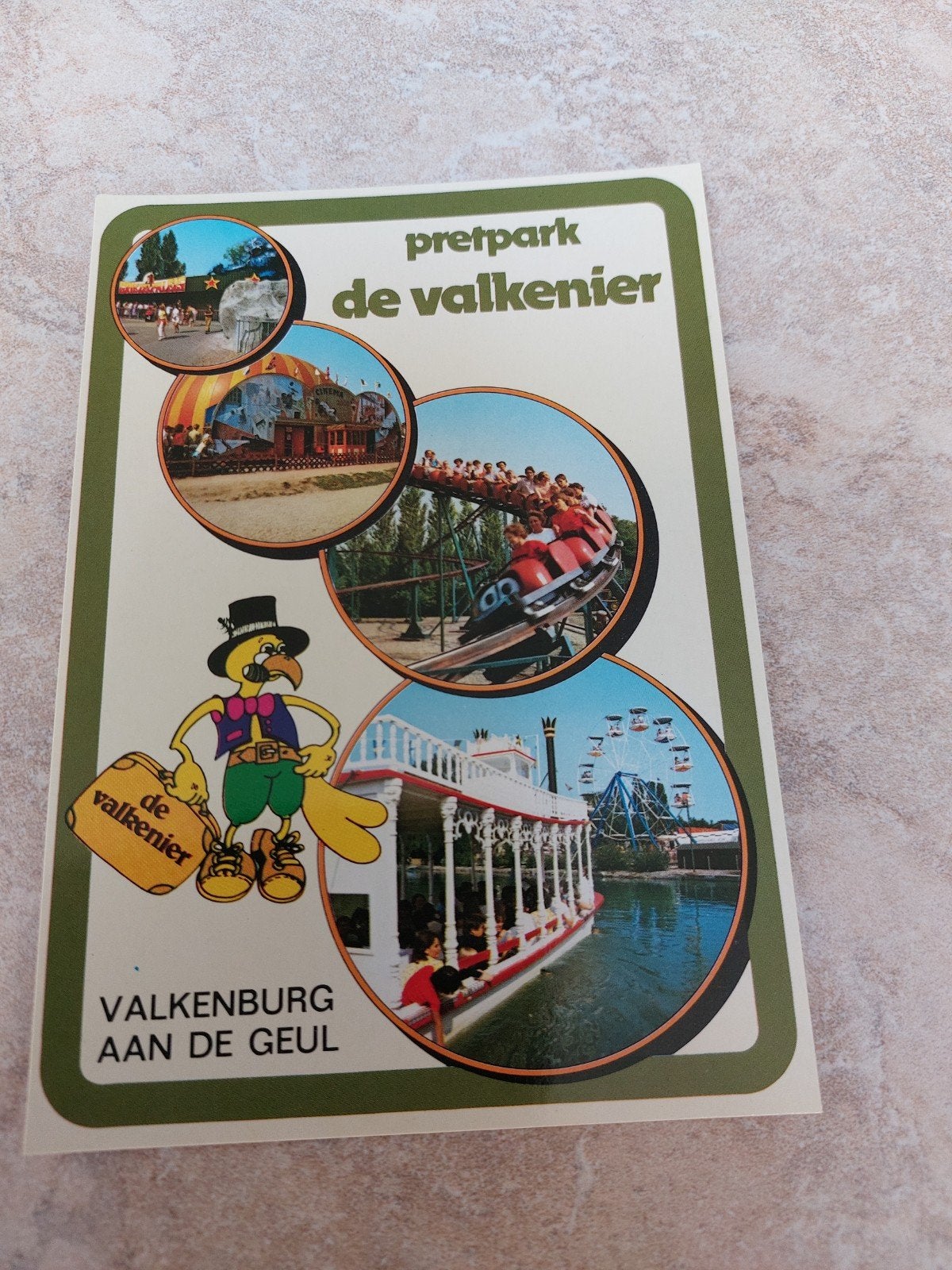 Ansichtkaart Pretpark De Valkenier Valkenburg aan de Geul, Verzamelen, Ophalen of Verzenden, 1980 tot heden, Ongelopen, Limburg