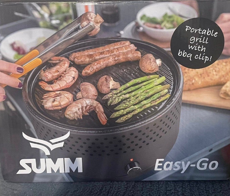 Summ tafel bbq ( Nieuw ), Ophalen of Verzenden, Nieuw, 4 t/m 7 personen