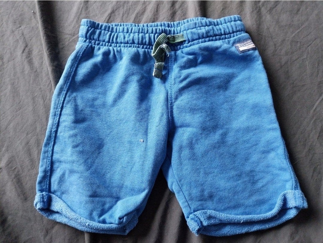 Hema blauwe korte broek maat 98/104, Ophalen of Verzenden, Gebruikt, Jongen, Broek