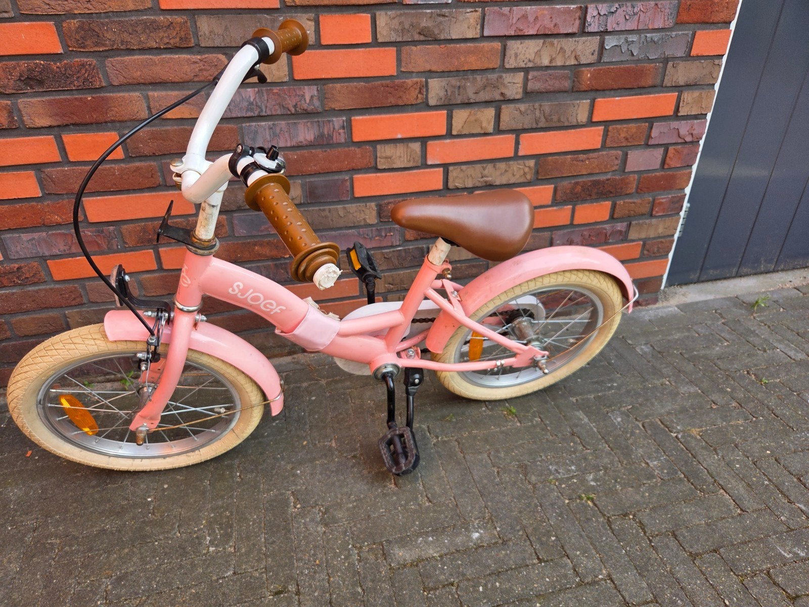 Meisjesfiets, Ophalen, Gebruikt, 16 tot 20 inch
