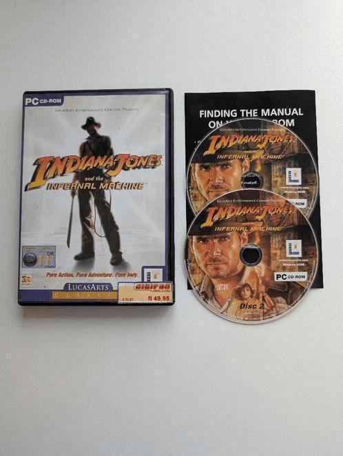 Indiana jones and the infernal machine PC, Spelcomputers en Games, Games | Pc, Avontuur en Actie, 1 speler, Ophalen of Verzenden