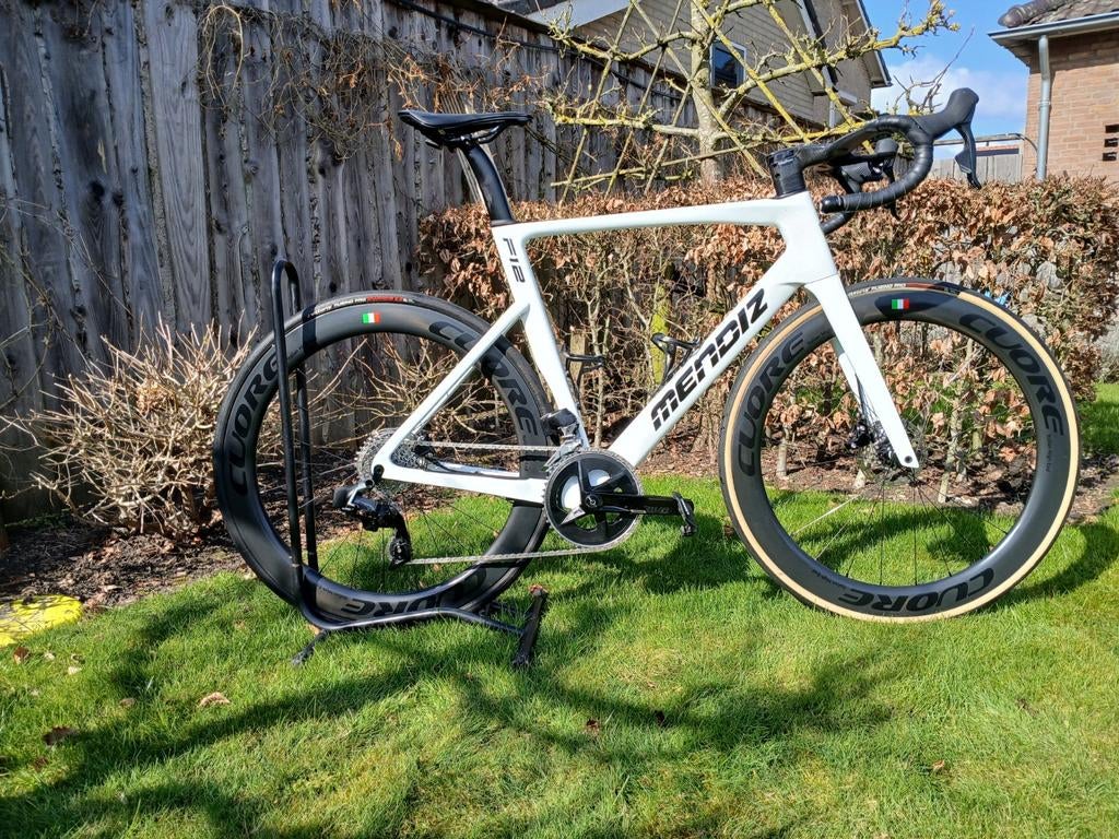 Mendiz F12 Racefiets - Maart 2024 - SRAM Rival 2x12, Overige merken, Carbon, Heren, Ophalen of Verzenden