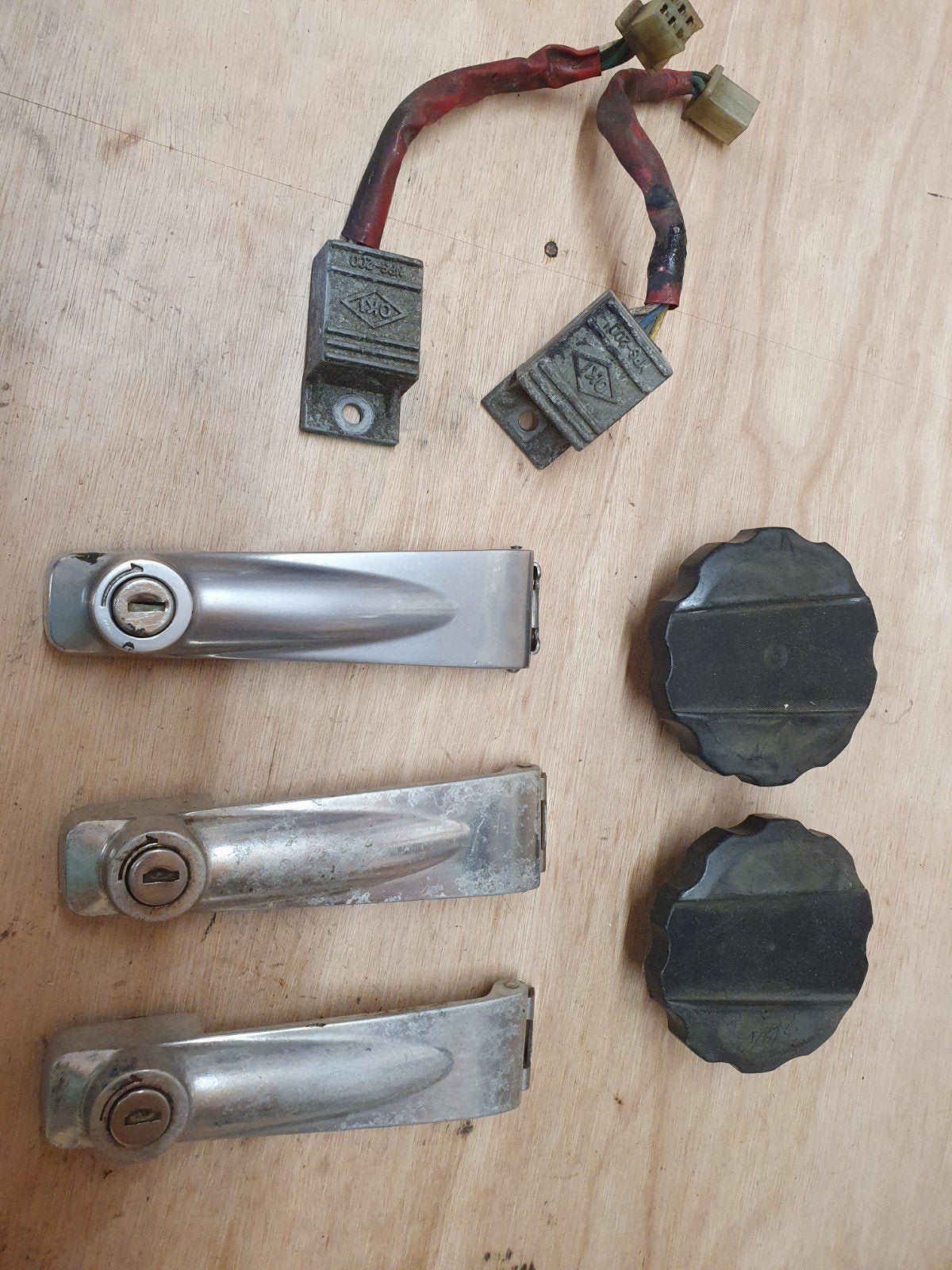 tankdop sluiting ontsteking honda cb, Motoren, Ophalen of Verzenden
