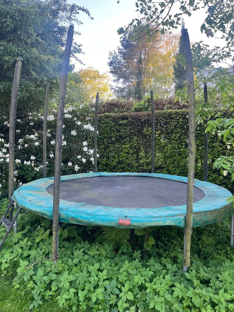 Trampoline van Berg, Ophalen, Gebruikt