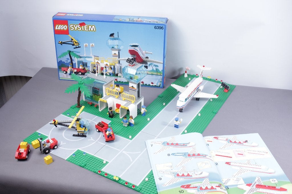 I08 Lego System 6396 International Airport, Inclusief instructies, Lego, Ophalen of Verzenden, Complete set