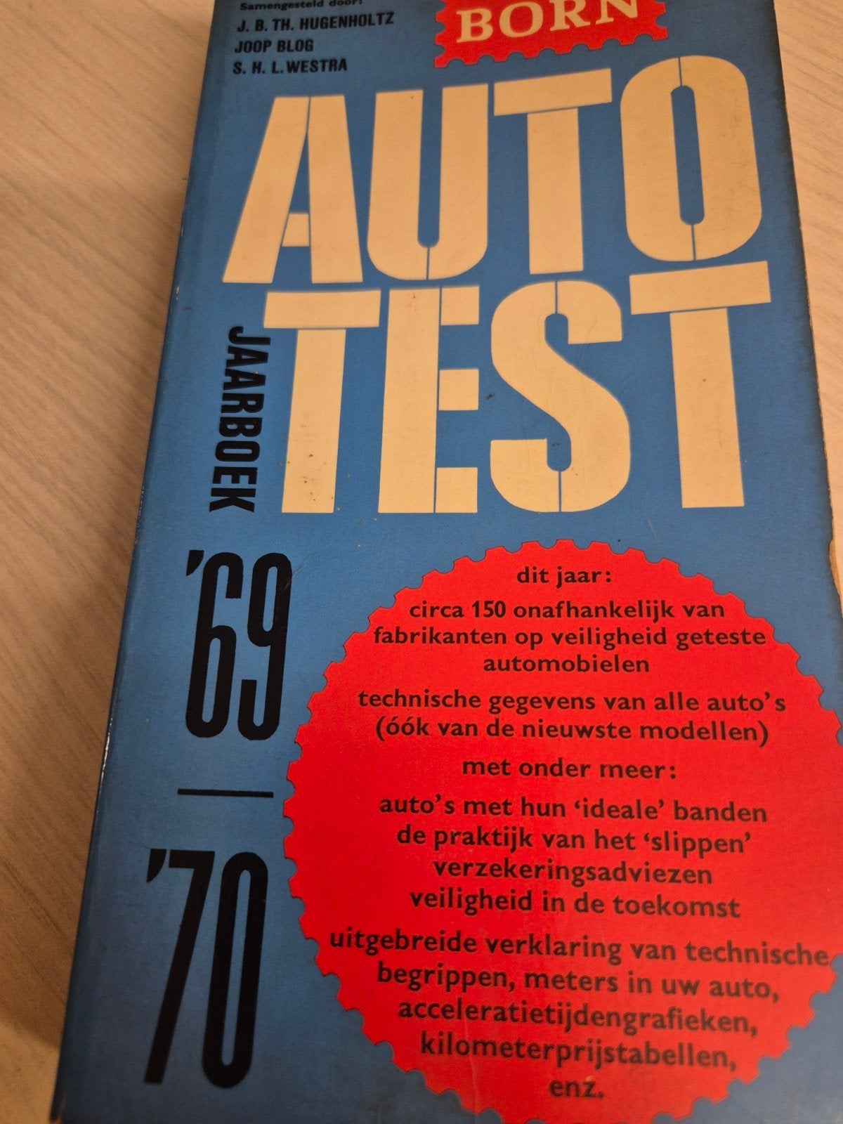 1969 1970 Born autotest jaarboek alle auto's Mercedes 600, Ophalen of Verzenden, Zo goed als nieuw, Algemeen