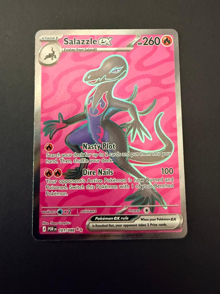 POR 101/088 Salazzle EX, Ophalen of Verzenden, Nieuw, Losse kaart