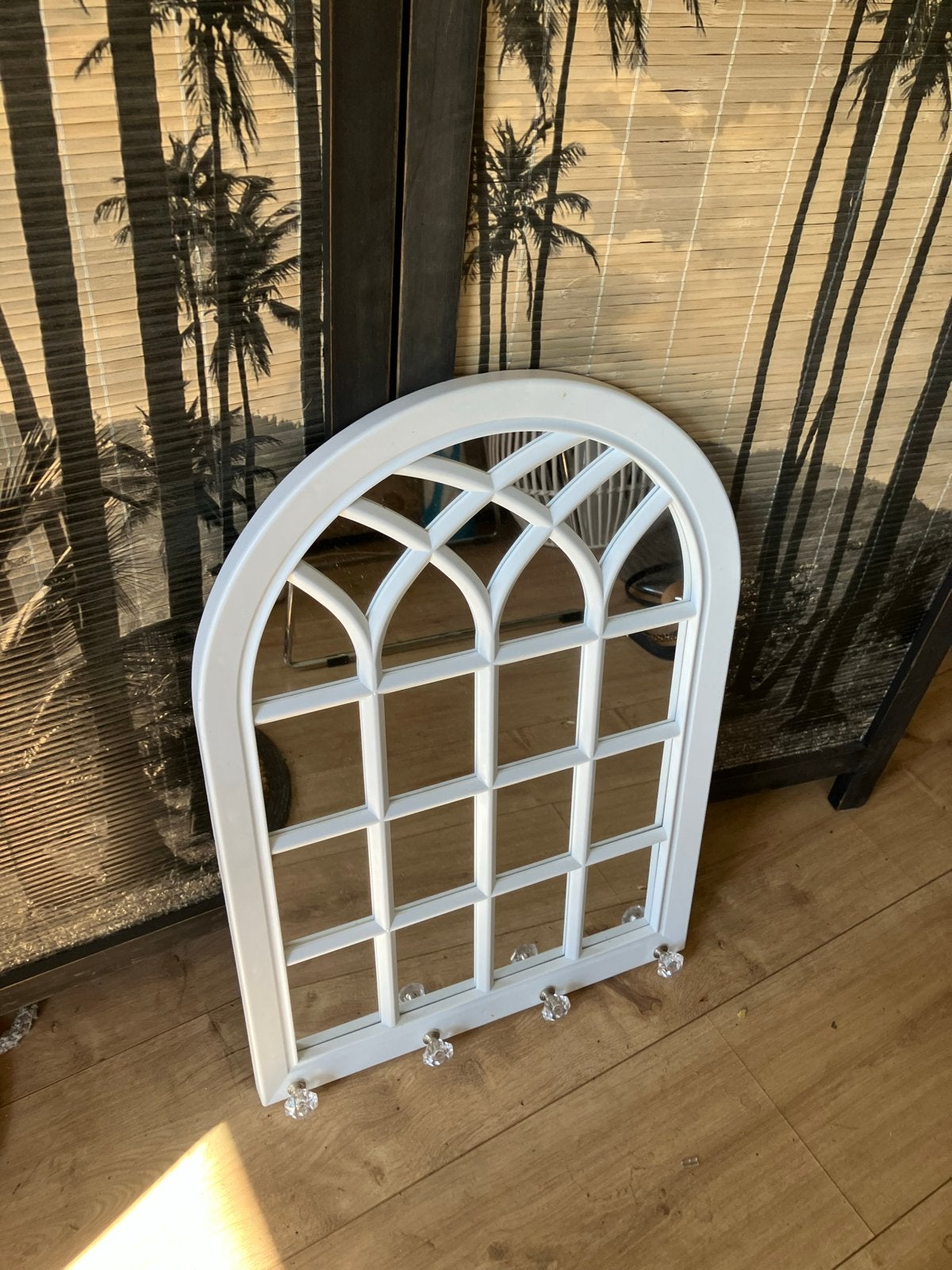 Boogspiegel Raamframe Wanddecoratie met Haakjes, Ophalen, Minder dan 50 cm, Gebruikt, Minder dan 100 cm