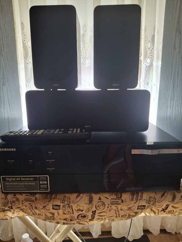 Samsung Reciever 5.1, Gebruikt, 120 watt of meer, Ophalen, Overige merken