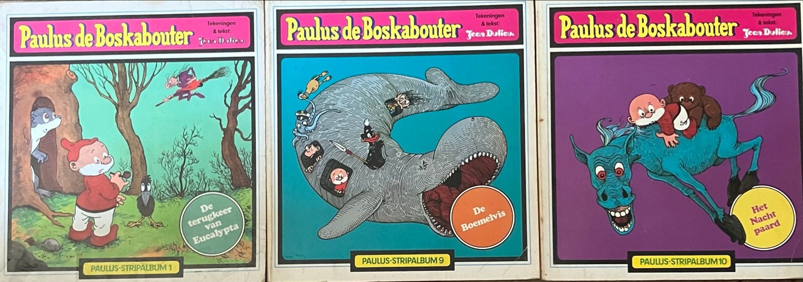 Paulus de Boskabouter & Sjors en Sjimmie stripboeken, Meerdere stripboeken, Ophalen of Verzenden, Gelezen