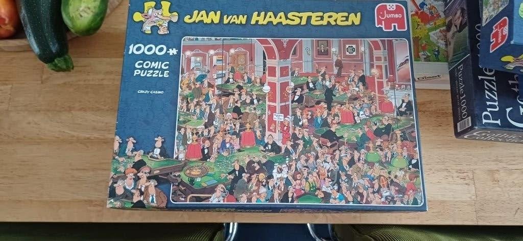 Diverse puzzels, Jan van Haasteren,  en Wasgij, Ophalen of Verzenden, 500 t/m 1500 stukjes, Zo goed als nieuw, Legpuzzel