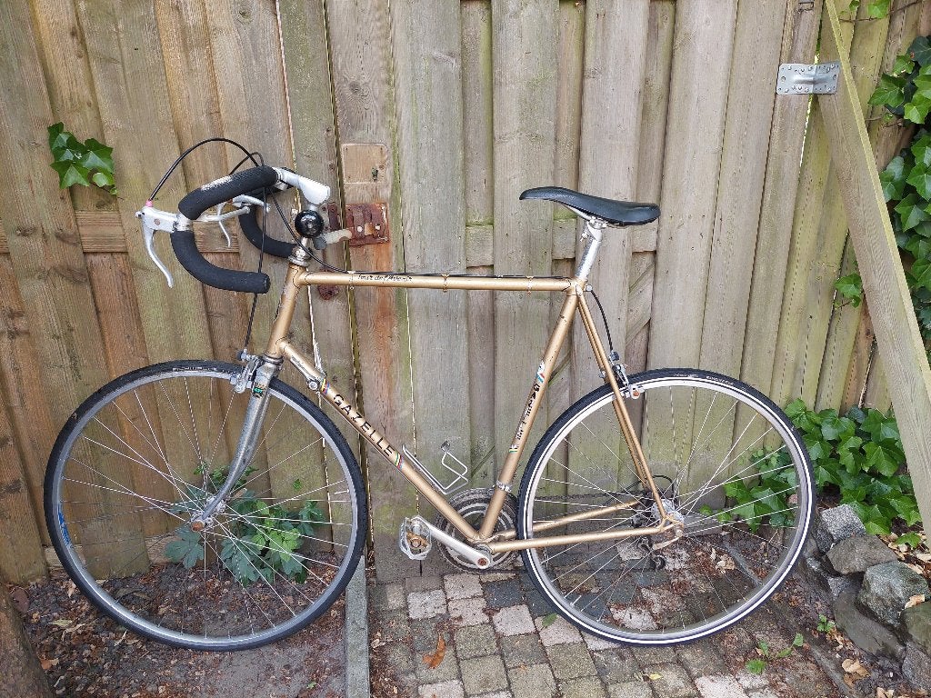 Racefiets retro Gazelle, Fietsen en Brommers, Fietsen | Racefietsen, Ophalen, Gebruikt, Heren, Gazelle