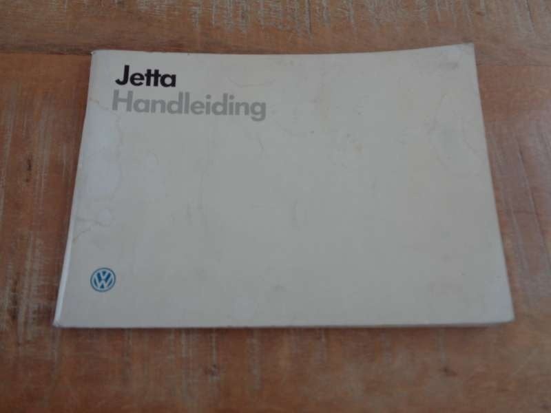 Volkswagen Jetta MK2 - Handleiding - Instructieboek - NL, Verzenden