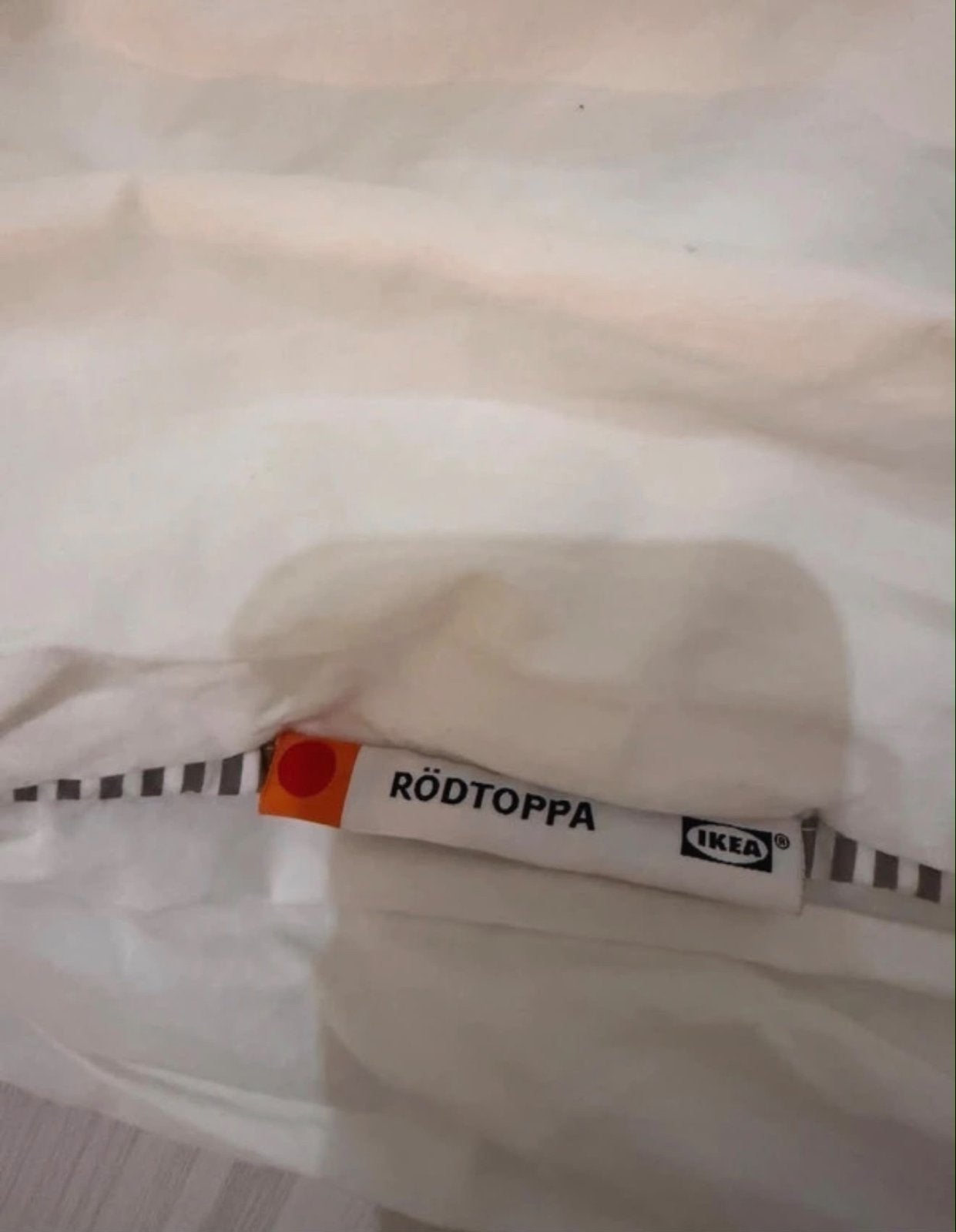 IKEA RÖDTOPPA Dekbed 240x220, Ophalen, Eenpersoons, Wit, IKEA