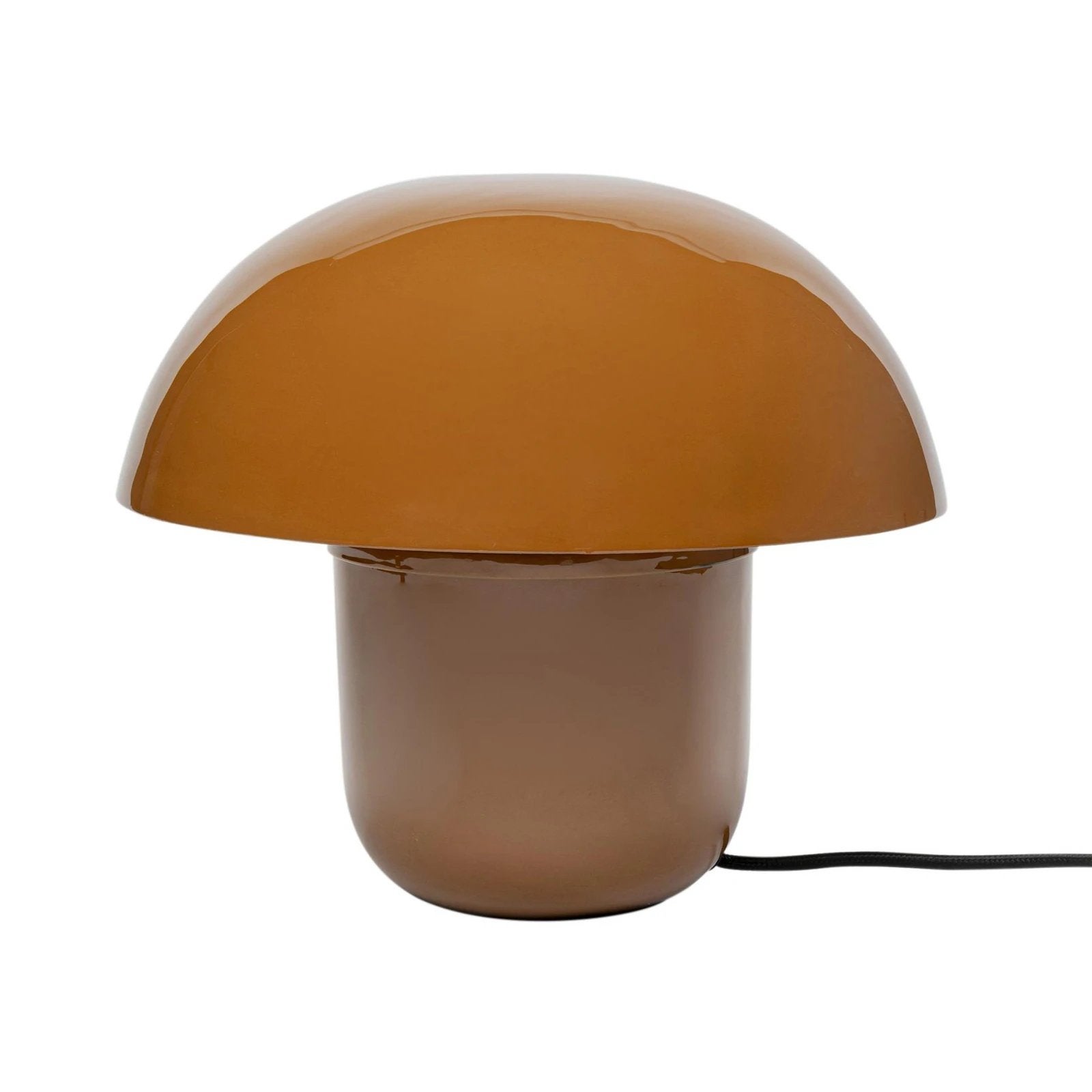 Mushroom lamp oker geel, Ophalen of Verzenden, Zo goed als nieuw, Metaal