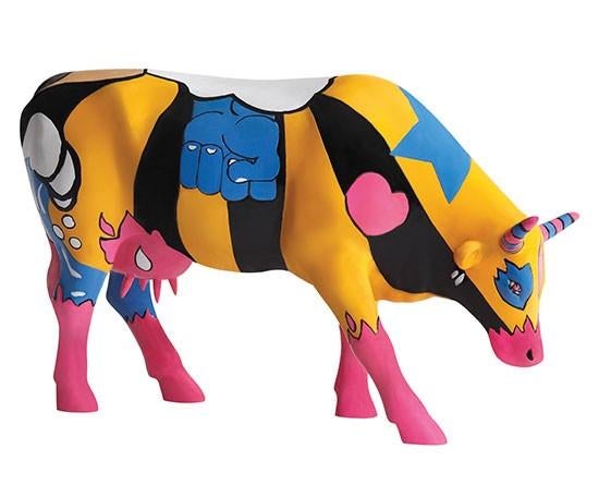 Nieuw Cow Parade koe Acida Cowbulosa large gratis verzending, Ophalen of Verzenden